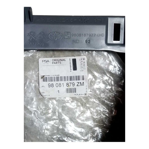 Moldura Central Cambio Expert Jumpy 2018 2022 9808187977