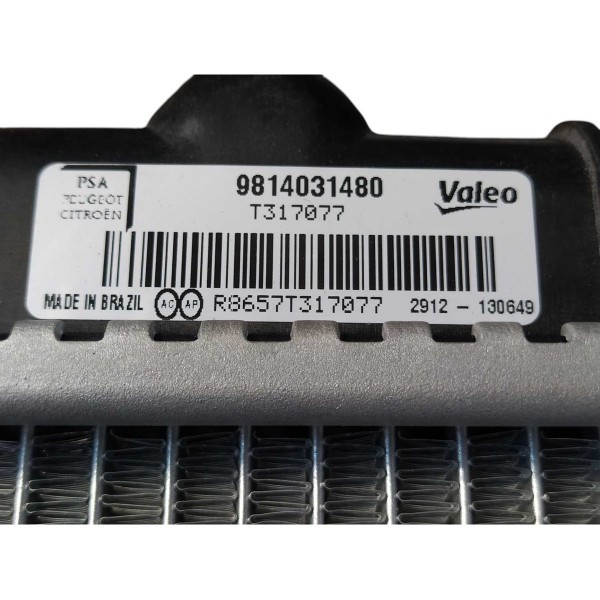 Radiador Peugeot 2008 208 C3 C4 1.6 2016 A 2019 Detalhes