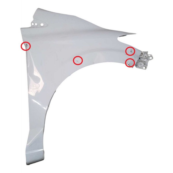 Paralama Gm Onix Prisma 1.4 Lt 2013 2019 Direito Detalhe