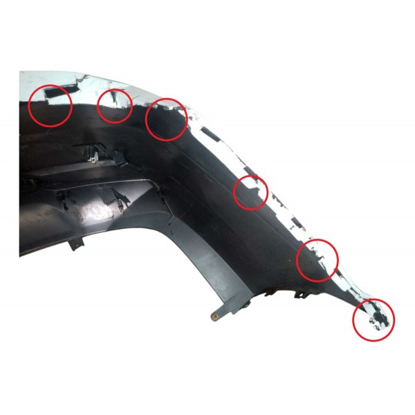 Parachoque Traseiro Gm Prisma 1.4 Lt 2013 2019 Sem Neblina