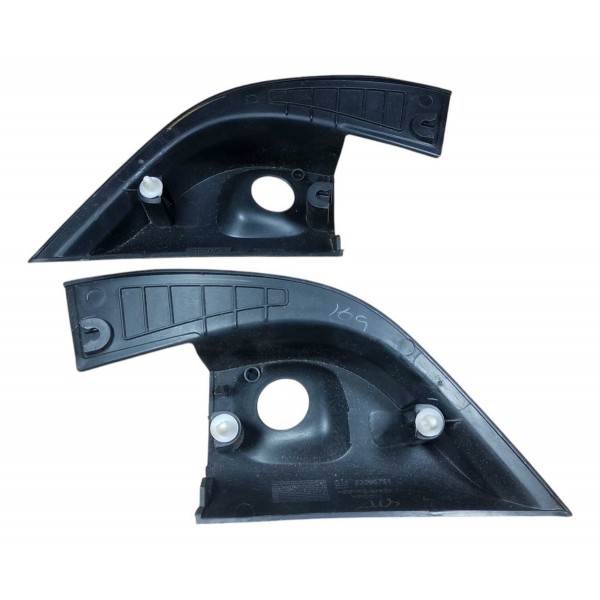 Moldura Retrovisor Manual Interno Gm Prisma 1.4 Lt 2017 Par