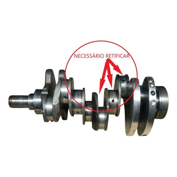 Virabrequim Motor Discovery 3 Tdv6 2.7 Hse 2005 Retificar