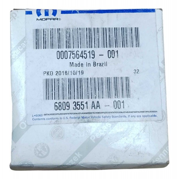 Bucha Pista Rolete Rolamento Engrenagem Cambio Fiat 7564519