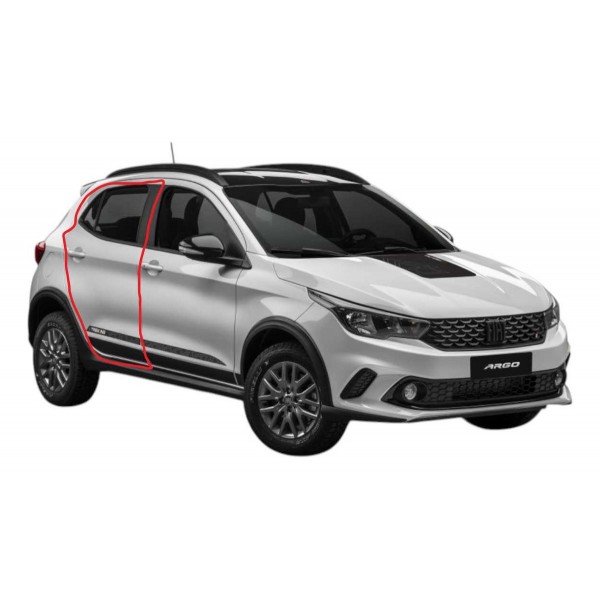 Borracha Porta Traseira Fiat Argo Pulse Direito 50928386