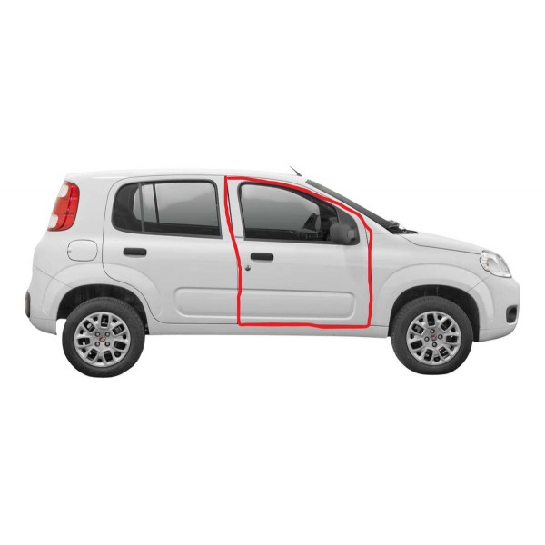 Borracha Porta Dianteira Fiat Novo Uno Direito 7088289