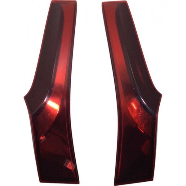 Par Lanterna Refletror Tampa Traseira Honda Fit 2015 Detalhe