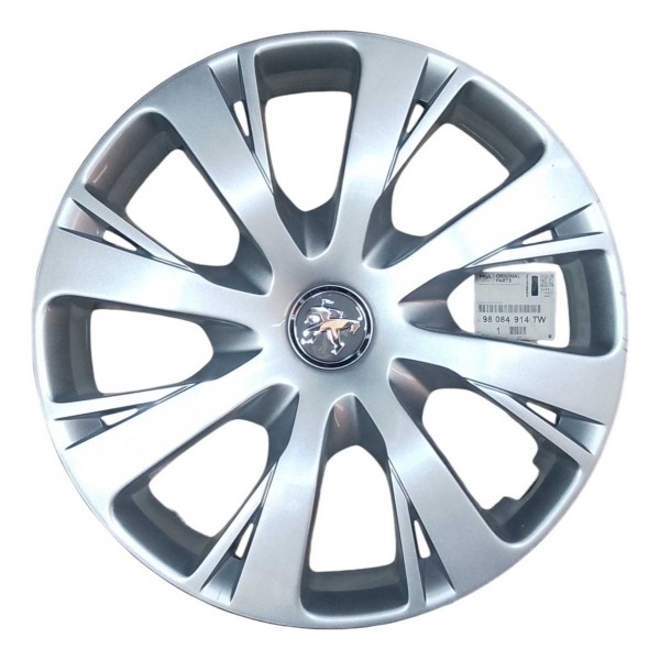 Calota Roda Aro 15 Peugeot 208 98084914tw Original Novo