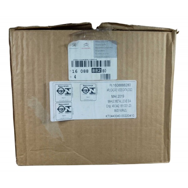 Kit Camisa Pistao Citroen C3 Peugeot 208 1.5 8v 1608888380