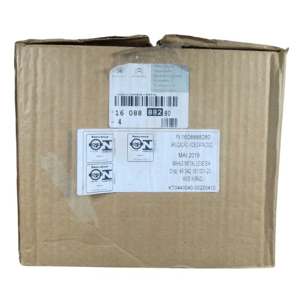 Kit Camisa Pistao Citroen C3 Peugeot 208 1.5 8v 1608888380