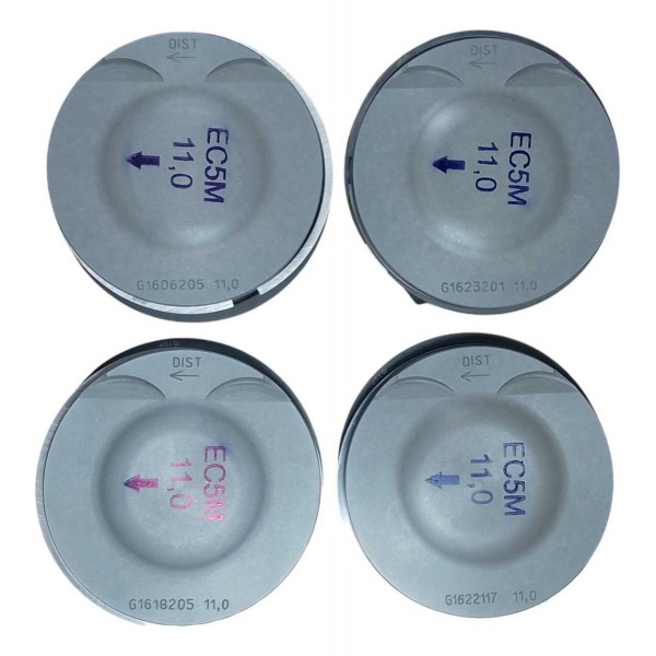 Kit Pistao Ec5 2008 208 C3 Air Cross Picasso 1.6 16v 11:1