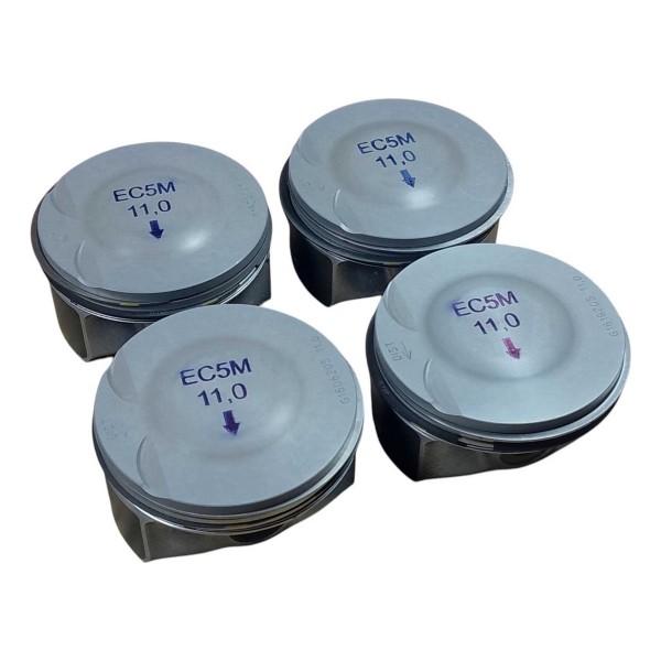 Kit Pistao Ec5 2008 208 C3 Air Cross Picasso 1.6 16v 11:1