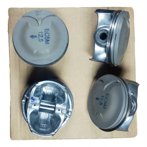 Kit Pistao Ec5 2008 208 C3 Air Cross Picasso 1.6 16v 12,5:1