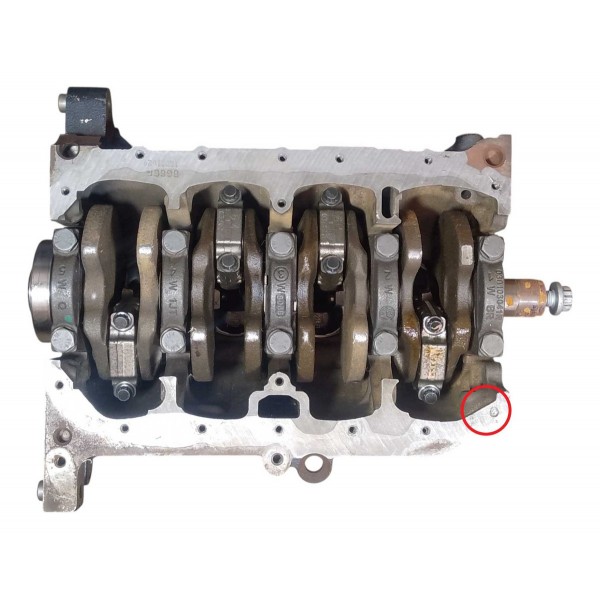 Bloco Motor Pistao Virabrequim Biela Saveiro Robust 1.6 2018