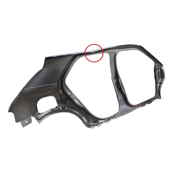Retalho Painel Lateral Citroen C4 Cactus 2018 2022 Esquerdo