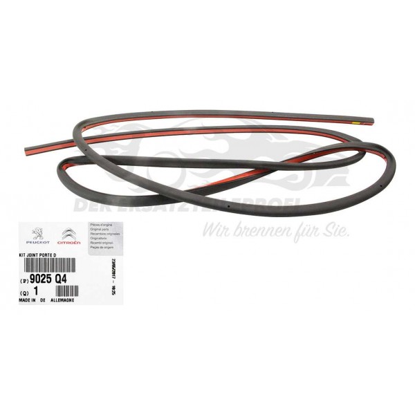 Guarnicao Vedacao Porta Dianteira Citroen C5 9025q4 Direito