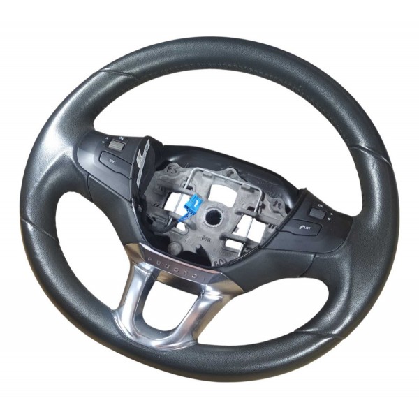 Volante Motorista Peugeot 208 2016 2020 Comando Som