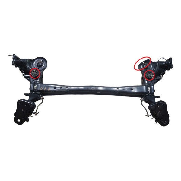 Eixo Suspensao Traseira Peugeot 208 1.2 2016 2022 Detalhe