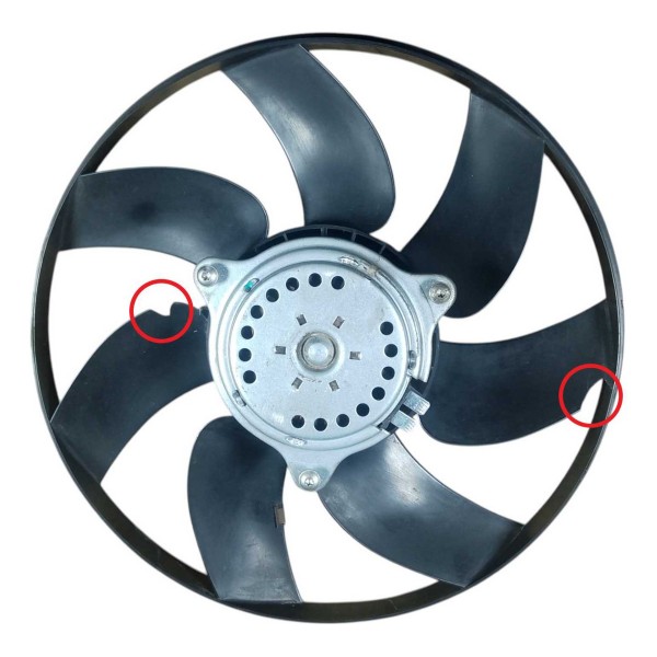 Ventoinha Motor Radiador Peugeot 208 1.2 2016 2022 Detalhe
