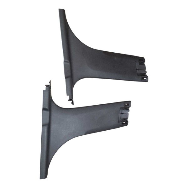 Moldura Forro Coluna Central Peugeot 208 2016 2020 Par