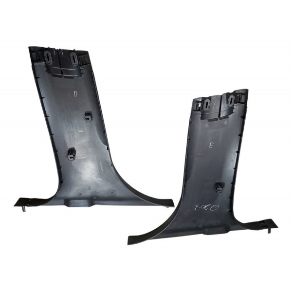 Moldura Forro Coluna Central Peugeot 208 2016 2020 Par