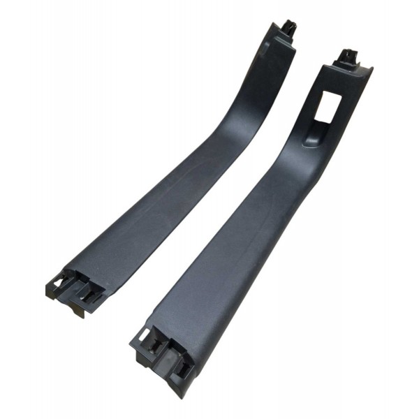Moldura Soleira Porta Dianteira Peugeot 208 2016 2020 Par