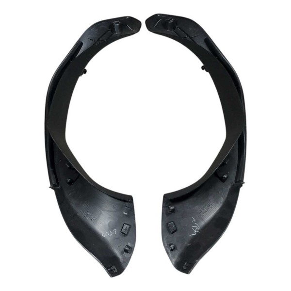 Moldura Tampa Porta Traseira Mala Peugeot 208 2016 2020 Par