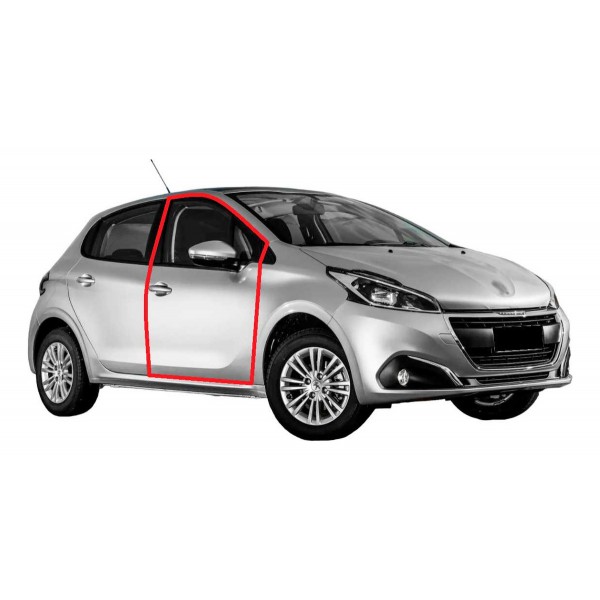 Borracha Porta Dianteira Peugeot 208 2016 2020 Direito