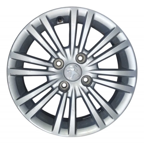 Roda Avulsa Aro 15 Peugeot 208 Allure 2017 9812259877