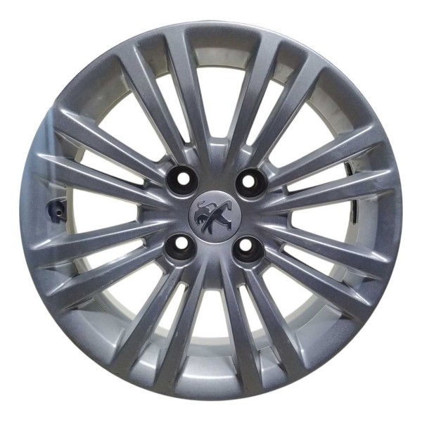 Roda Avulsa Aro 15 Peugeot 208 Allure 2017 9812259877