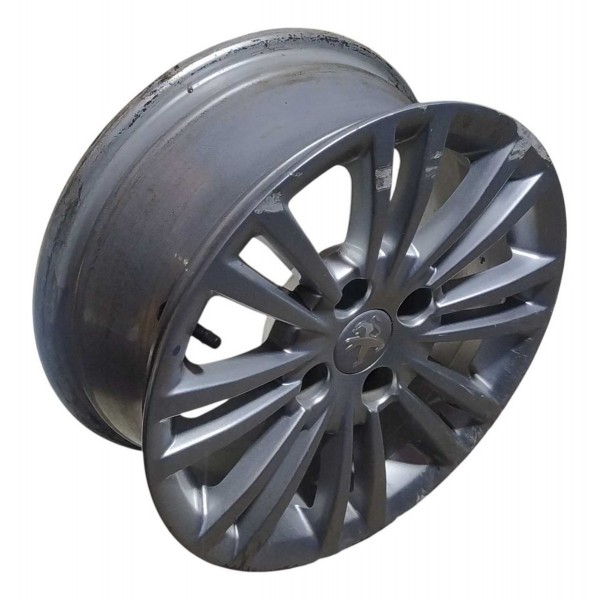 Roda Avulsa Aro 15 Peugeot 208 Allure 9812259877 Detalhe