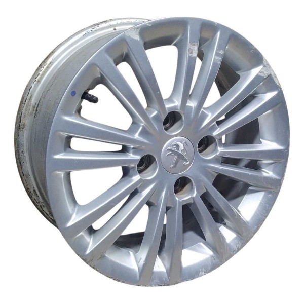 Roda Avulsa Aro 15 Peugeot 208 Allure 9812259877 Detalhe