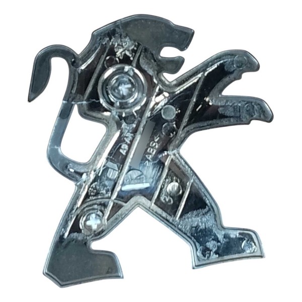 Emblema Tampa Traseira Porta Mala Peugeot 208 2016 2020