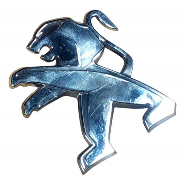 Emblema Tampa Traseira Porta Mala Peugeot 208 2016 2020
