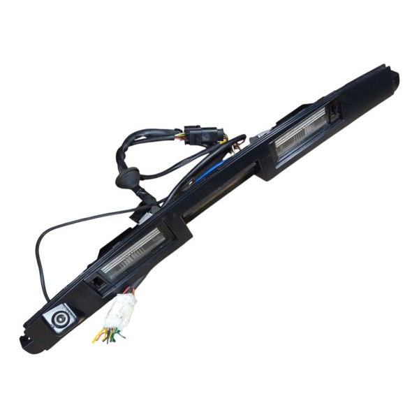 Suporte Luz Placa Camera Re Botao Mala Hyundai Santa Fe
