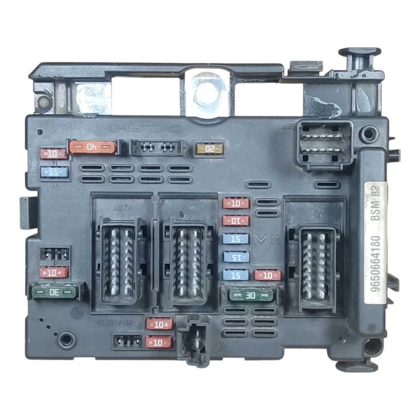 Modulo Bsm Fusivel Peugeot 206 Presence 1.4 2005 9650664180