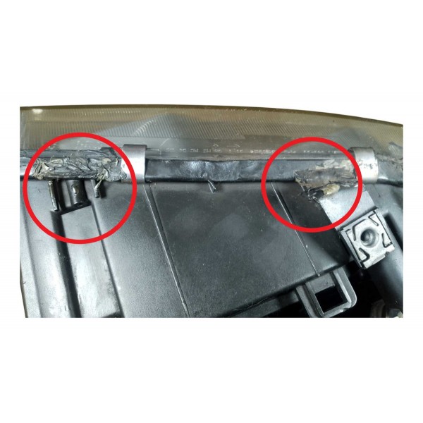 Farol Audi A3 1.8 T 2004 Direito Detalhe Direito/passageiro