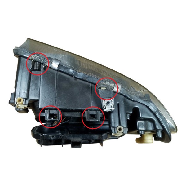 Farol Audi A3 1.8 T 2004 Direito Detalhe Direito/passageiro