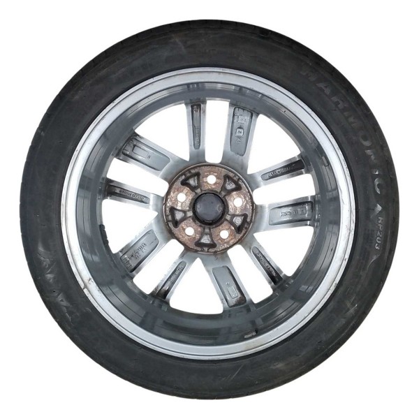 Roda Avulsa Aro 16 5x100 Vw Fox Run 1.6 Msi 2016 5z0601025bc Prateado