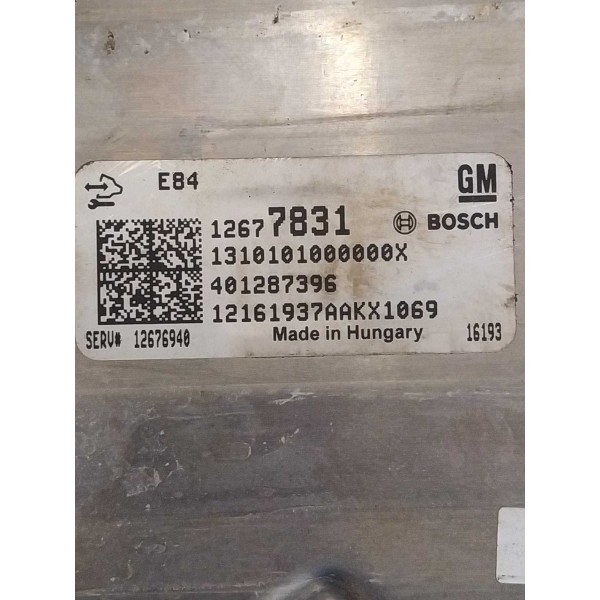 Modulo Injecao Chevrolet Prisma 1.4 2017 12677831