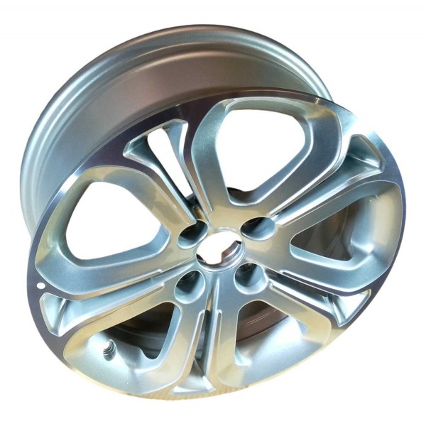 Roda Avulsa Peugeot 208 Griffe Allure 16 Original Mangels Prata