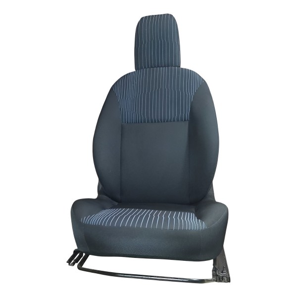 Banco Dianteiro Renault Logan Authentique 1.0 2019 Esquerdo Cinza