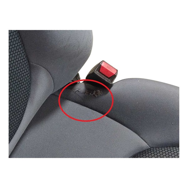 Banco Dianteiro Direito Honda Fit Lxl 2007 Detalhe Cinza