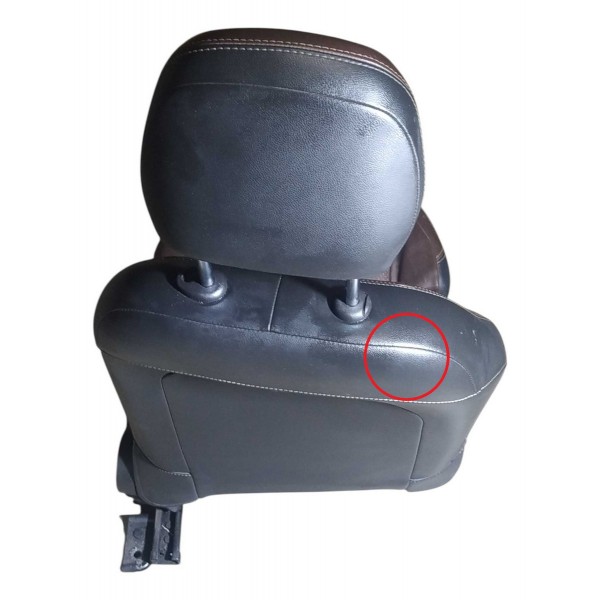 Banco Dianteiro Chevrolet Cobalt 1.8 2018 Esquerdo Detalhe Marrom