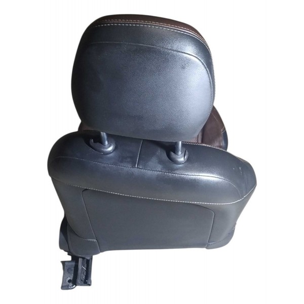 Banco Dianteiro Chevrolet Cobalt 1.8 2018 Esquerdo Detalhe Marrom