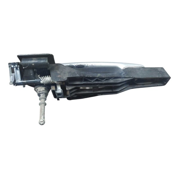 Macaneta Externa Dianteira Esquerda Citroen C3 1.6 16v 2012 Prateado