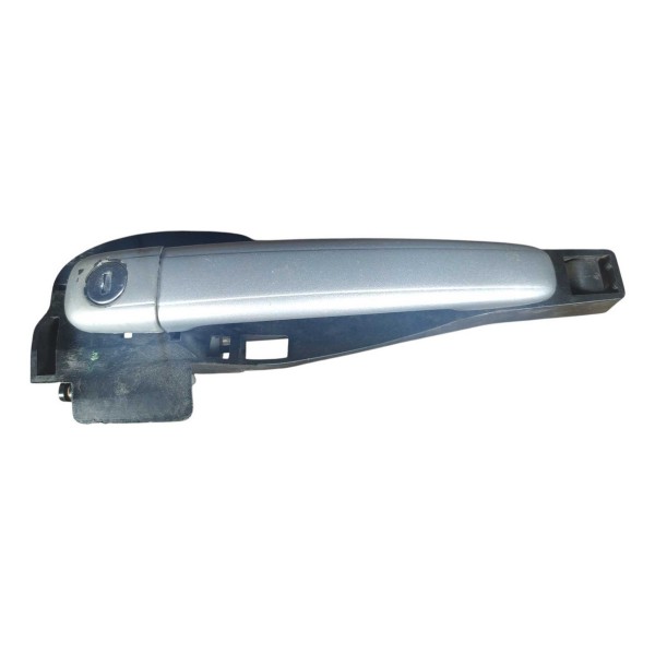 Macaneta Externa Dianteira Esquerda Citroen C3 1.6 16v 2012 Prateado