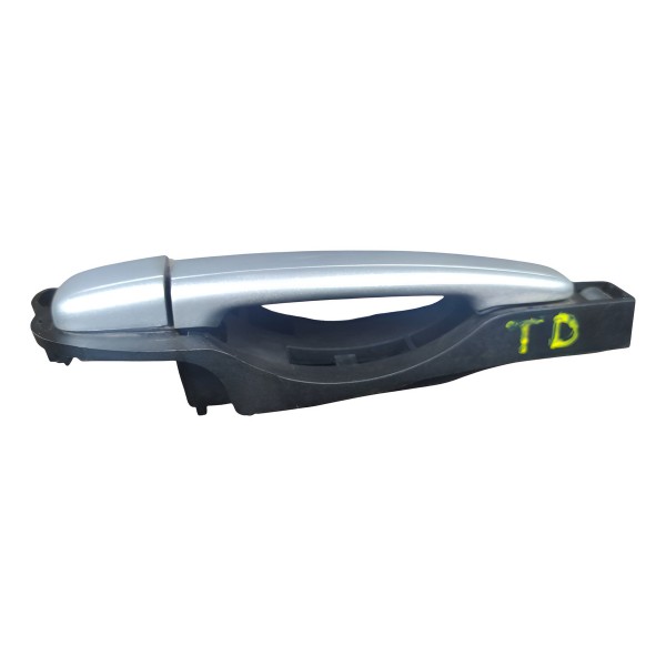 Macaneta Externa Traseira Direita  Citroen C3 1.6 16v 2012 Prateado
