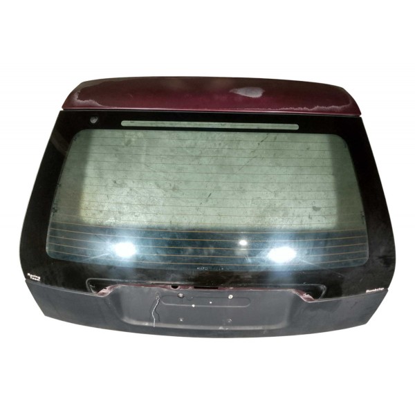 Tampa Traseira Fiat Marea Weekend Hlx 1999 Bordô