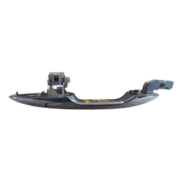 Macaneta Externa Porta Dianteira Esquerda Honda City1.5 2013 Prateado