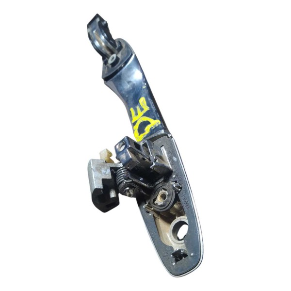 Macaneta Externa Porta Dianteira Esquerda Honda City1.5 2013 Prateado